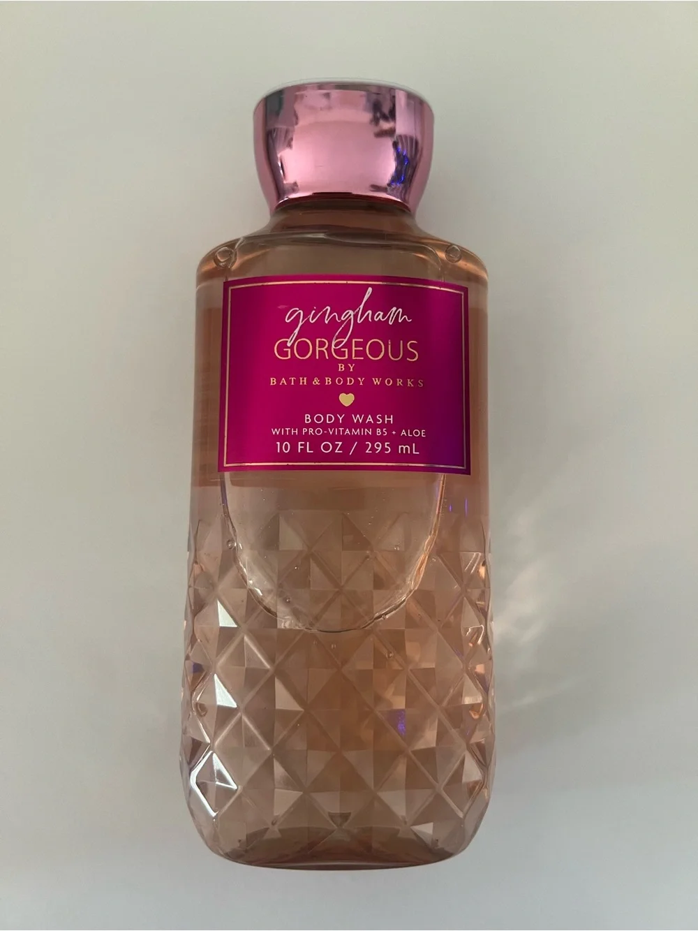 Bath & Body Works Gingham Gorgeous Pink & Rose Body Wash
